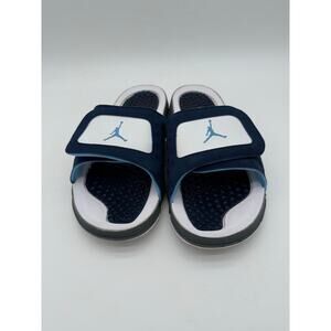 Jordan Hyrdo 13 mens size 13 shoes blue basketball slide sandals